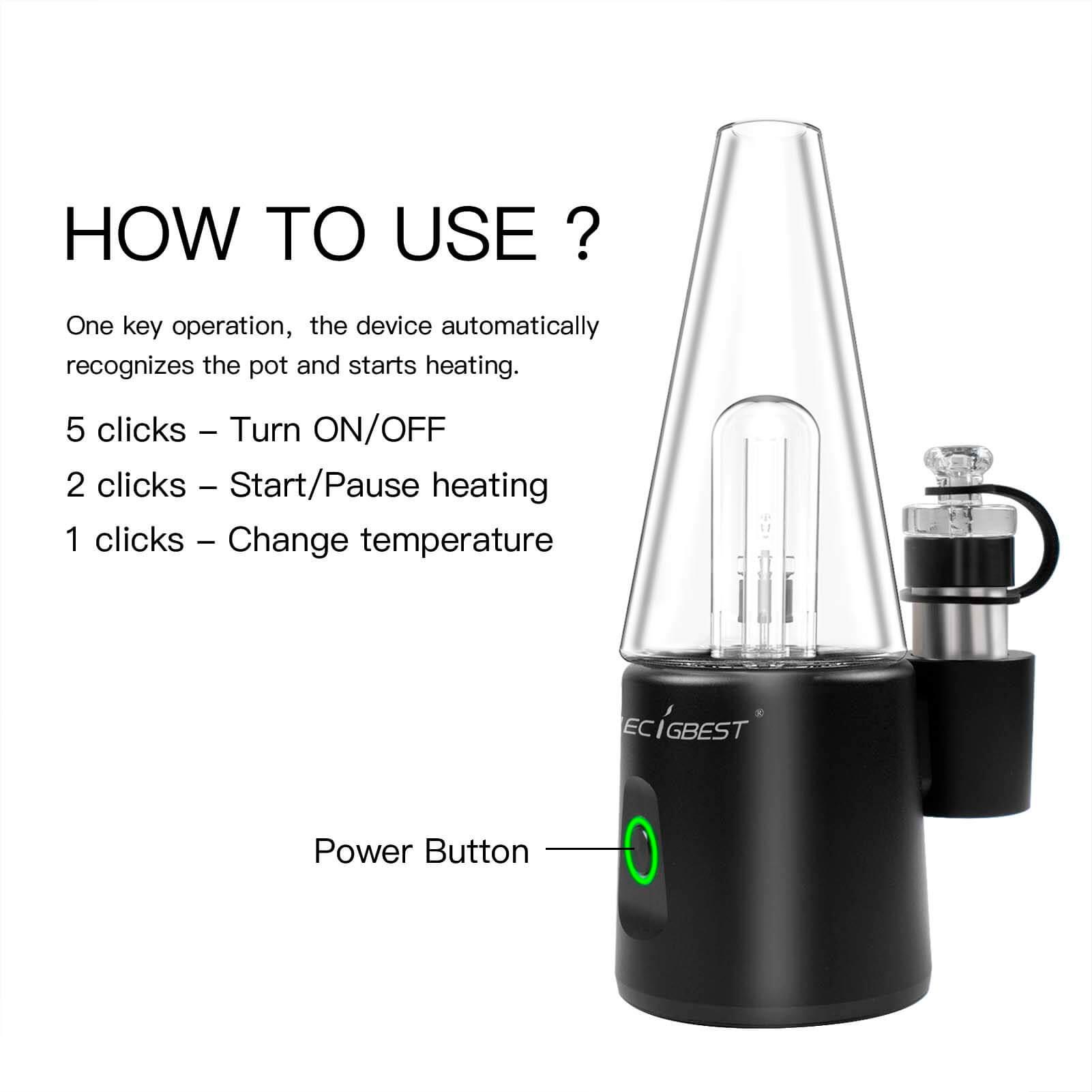 Lookah Dragon Egg – Portable Electric Dab Rig | Smoking Outlet